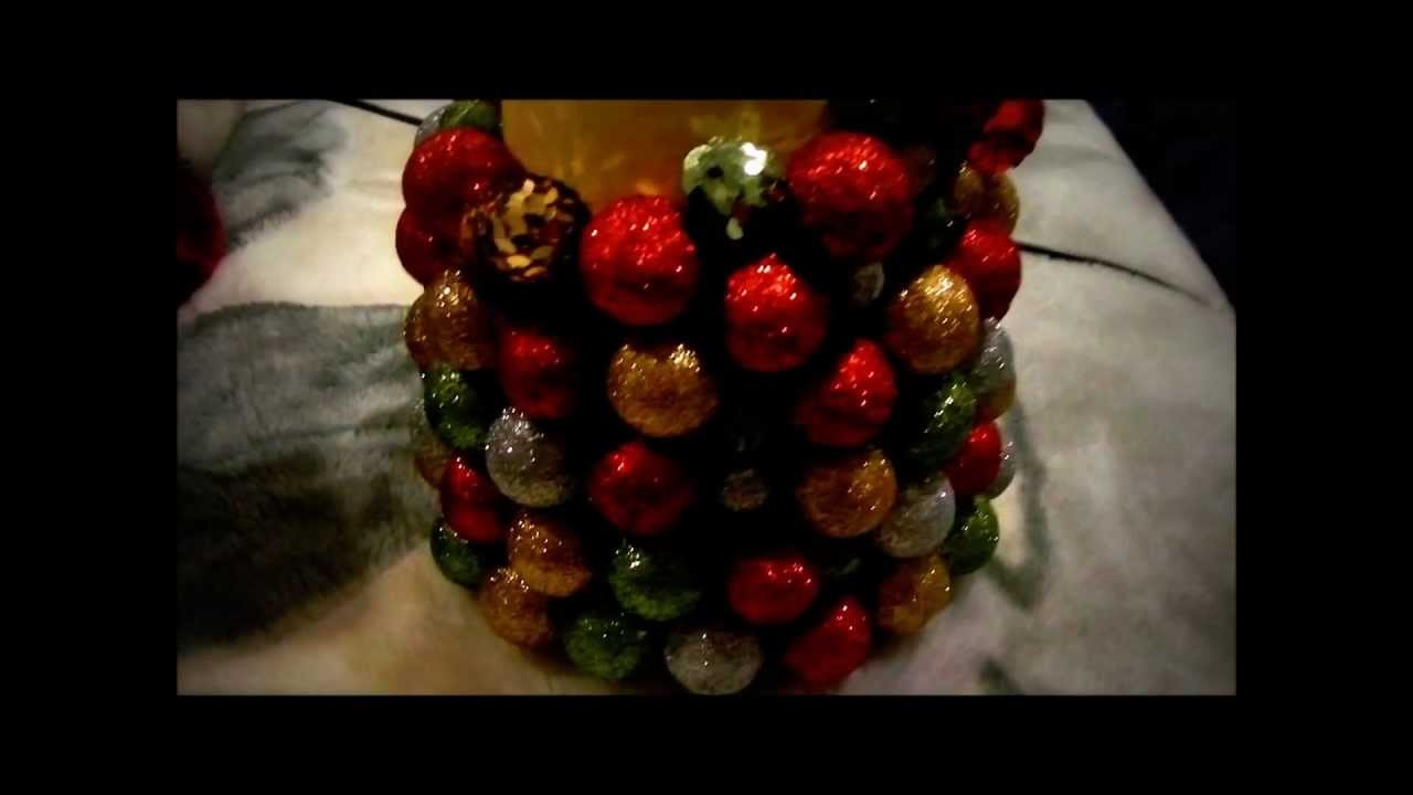 DIY  Homemade Christmas Tree  Decor!