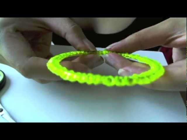 Diy: neon bracelet