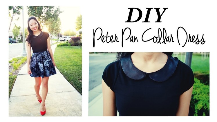 DIY Peter Pan Collar Dress