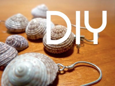 DIY Simple Shell Earrings