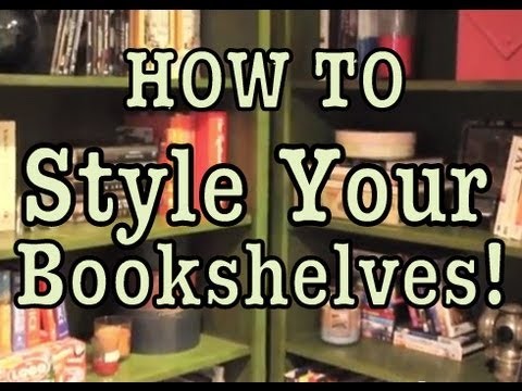 DIY: Style A Bookcase | #Roomspiration