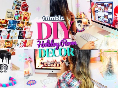 DIY TUMBLR Holiday Room Decor ❄ Get Inspired for Christmas!