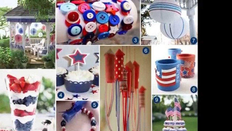 Easy DIY Independence day 2015 decorations