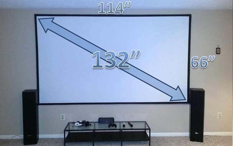 Easy steps to build a DIY Home Theater Projector Screen