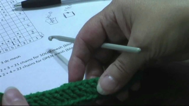 Filet Crochet - vertical 2012