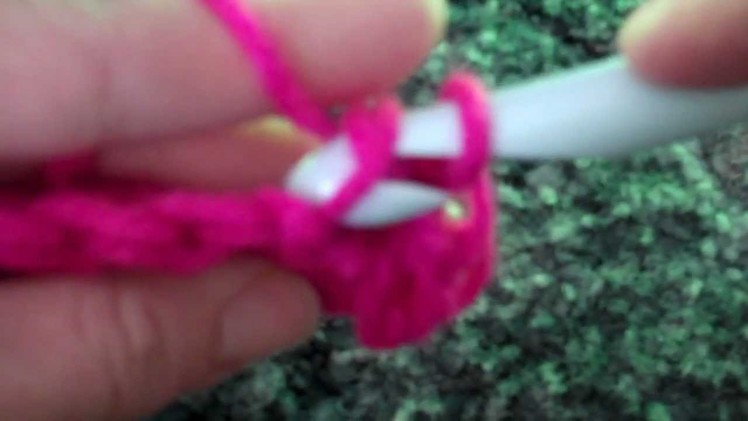 Front Loop Only(FLO) Slip Stitch Crochet