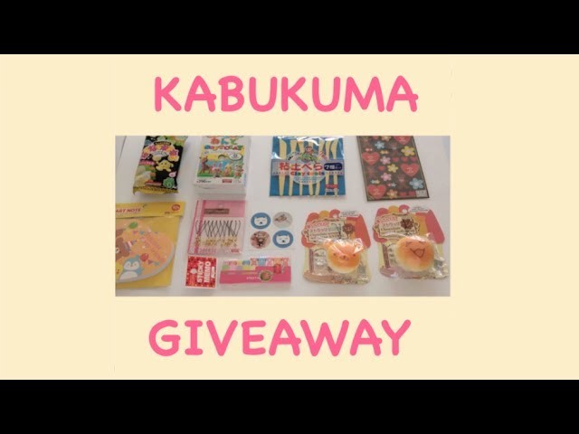 Giveaway!!! [SQUISHIES, DIY CANDY, CRAFT SUPPLIES]