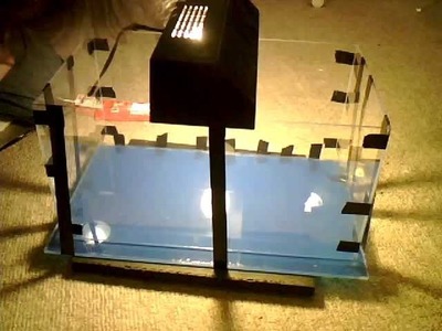 Gluing Acrylic How to make a Fish Tank DIY Acrylic Aquarium Part 3