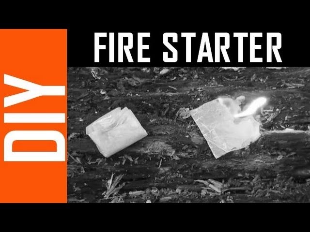 Great DIY Fire Starter - Wax Paper!
