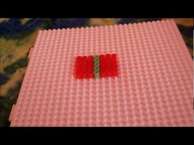 Hama.Perler Beads Christmas Present Tutorial