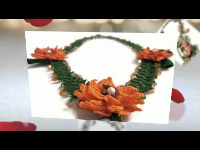 Hand made crochet jewelry