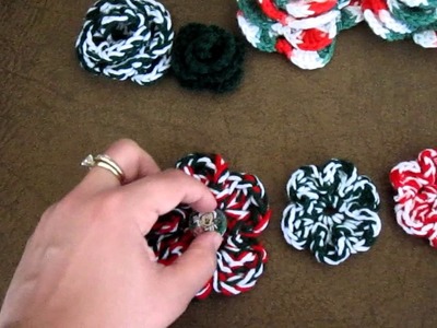 Handmade Crochet Flowers For Sale!!!