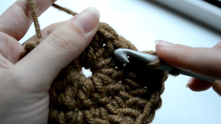 How to crochet a circle with three rounds - Part 2 of 3