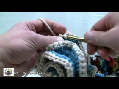 How To Crochet Boa Scarf Part 2 of 2