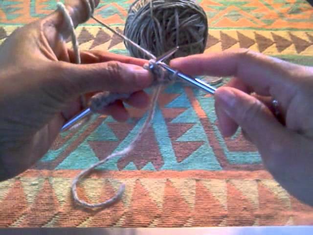 How To Knit Part 4: Knitting Continental method - Knitting instruction for beginner