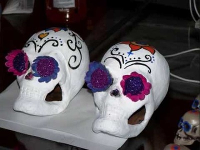 How To Make A Sugar Skull Decoration