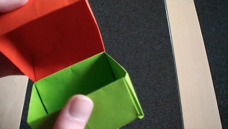 How to make an Origami gift box