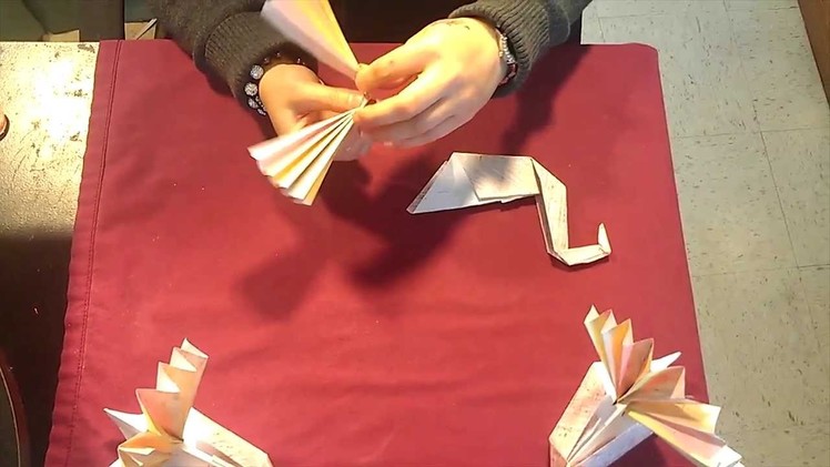 How to Make an Origami Turkey for Kids-Happy Thanksgiving! (Rough Cut)