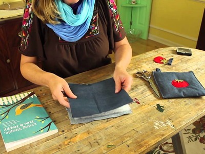How to Reuse Ripped Pants : Recycled Crafts
