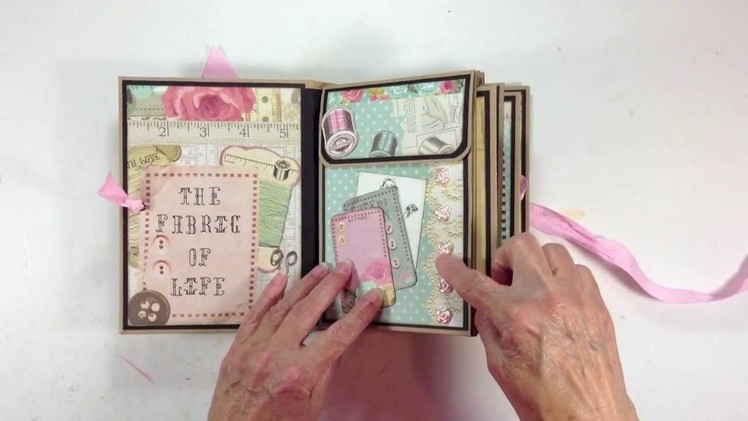 Kaisercraft Needle & Threads Envelope Mini Album