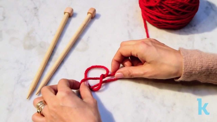 Knitting: Slip Knot