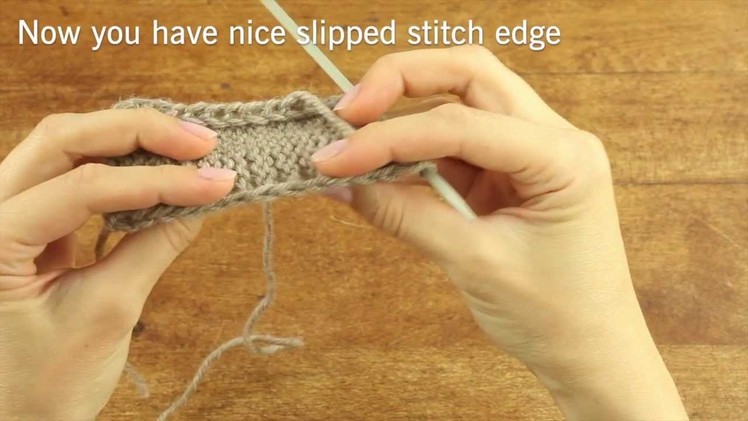 Krentu Patterns : How to make a slipped stitch edge