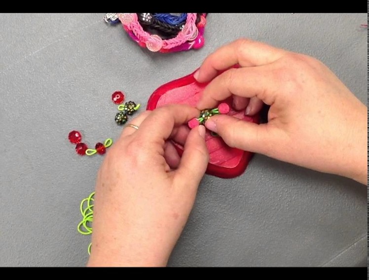 Learn to Add Beads to Your Stretch Band Bracelet