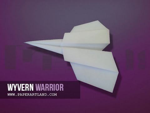 Let's make a paper airplane that Flies well  | Wyvern  ( Tri Dang )