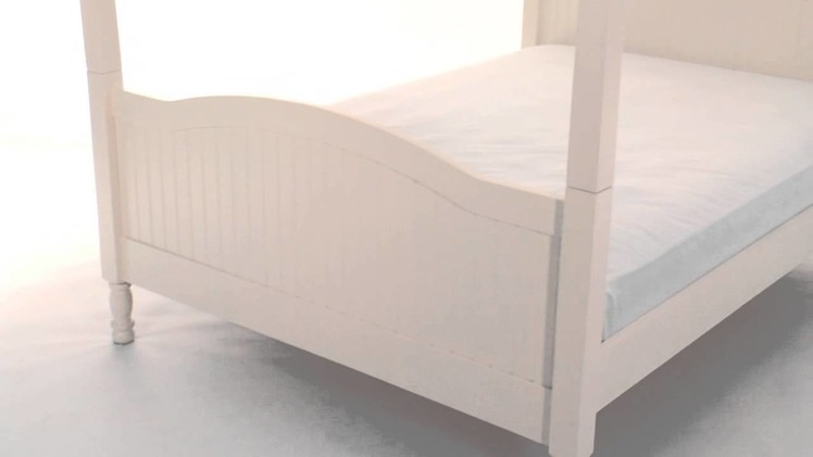 Opt for the Sturdy and Stylish Catalina Canopy Bed for Child's Bedspace | Pottery Barn Kids