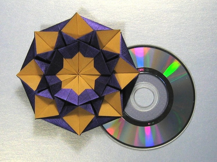 Origami Instructions: CD.DVD Case "Star Helena" by Carmen Sprung
