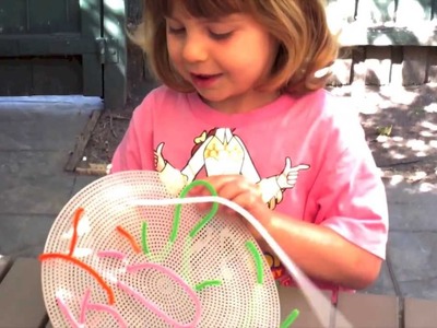 Pipe Cleaner Weaving - Kids craft