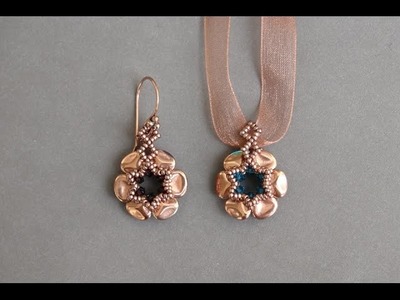 Rose Petals Earrings by Sidonia's handmade jewelry