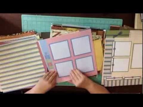 Scrapbook Room Tour: Sorting and Purging Fall Themed Patterned Papers and Embellishments
