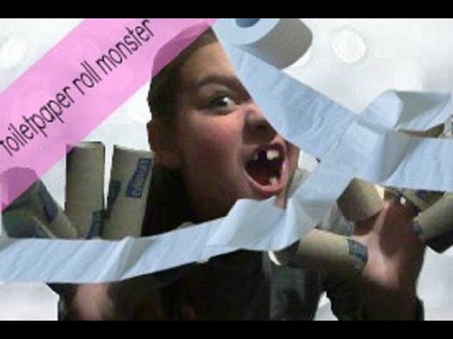 Toilet Paper Roll Monser || DIY | Sikkukas