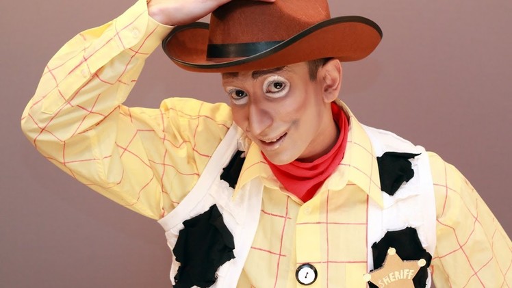 Toy Story Woody Makeup & Costume DIY