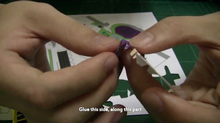 Tutorial: Buzz Lightyear Papercraft Part 1 (Boxes-Header Workshop)
