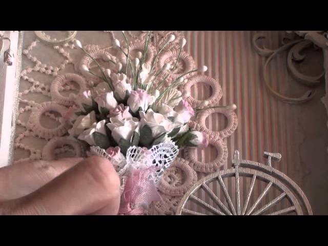 Wild Orchid crafts - Flower Shadow Frame
