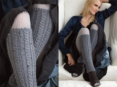 #36 Cabled Leg Warmers, Vogue Knitting Fall 2011