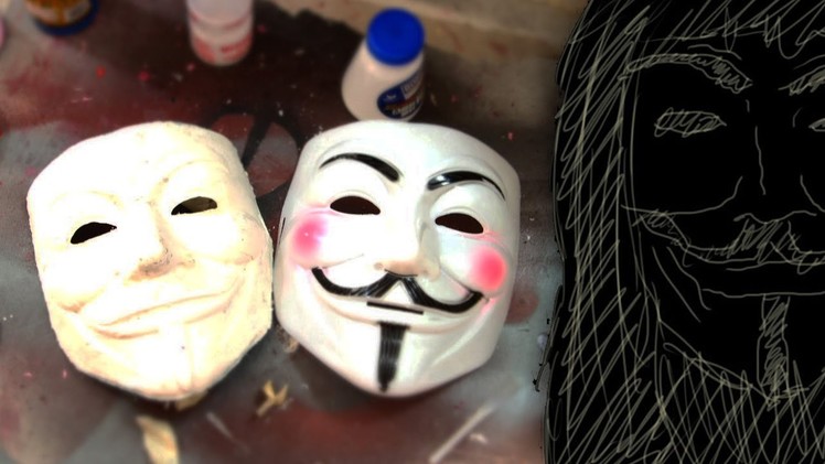 #8: Copy A Mask With Paper Mache DIY