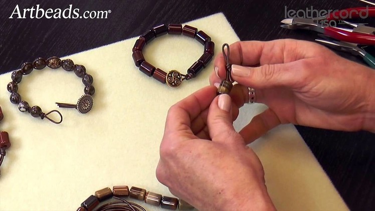 Artbeads Mini Tutorial - Button and Loop Closures with Katie Hacker