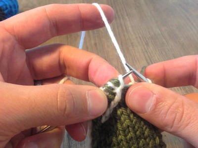 C2R and C2L Cables in Double-Knitting