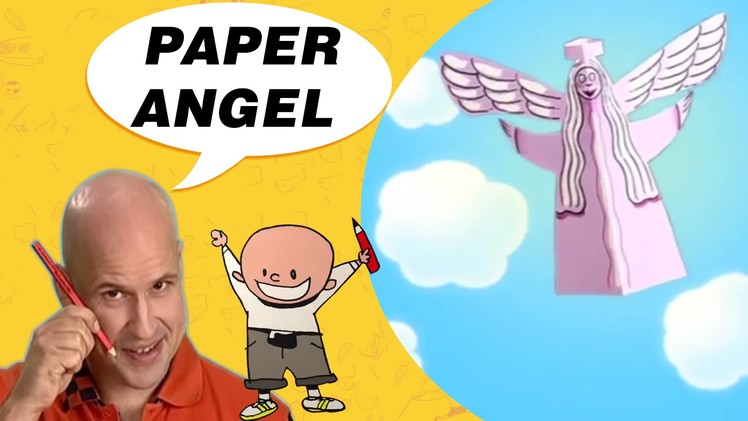 Crafts Ideas for Kids - Paper Angel | DIY on BoxYourSelf