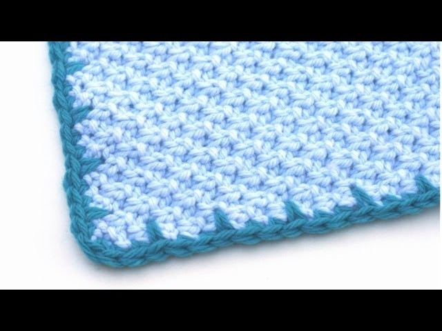 Crochet for Knitters - Spiked Edging