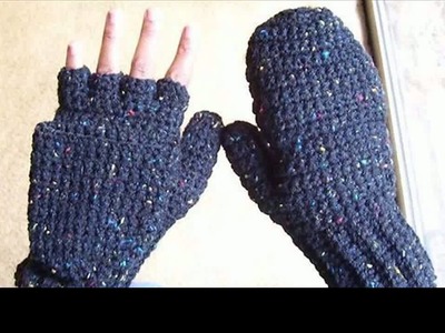 Crochet gloves project