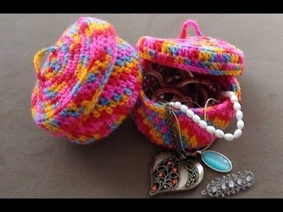 Crochet Jewelry Bowl Part 1 continued by Crochet Hooks You