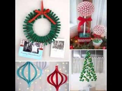 [ Decoration Ideas ] Kids christmas craft decorations