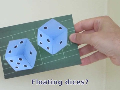 Dice Illusion (Paper Craft)