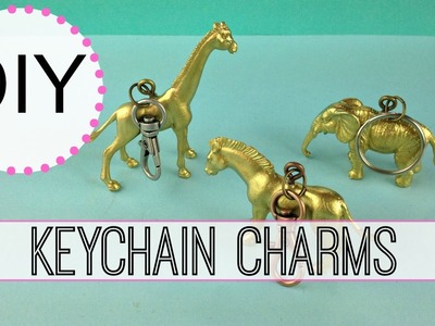 DIY Animal Keychain Charms | Michele Baratta