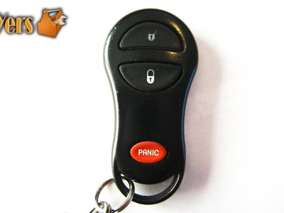 DIY: Dodge Keyless Remote Battery Replacement & Disassembly