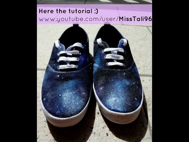 DIY: Galaxy shoes tutorial :)
